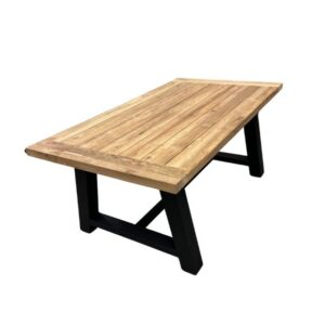 Santiago 180 x 100cm Teak Top Dining Table